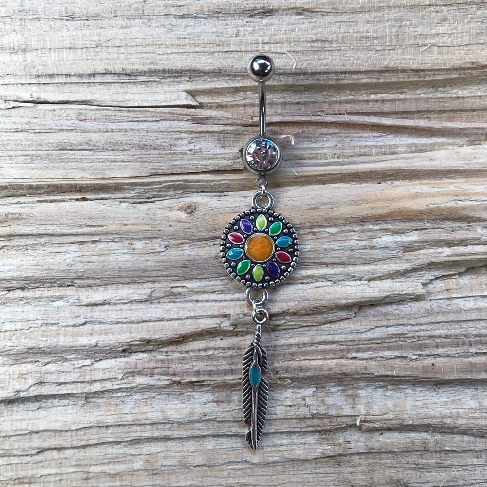 Vintage Belly Button Ring